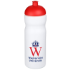 View Image 1 of 1 of DISC 650ml Baseline Water Bottle - Domed Lid - White