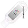 View Image 1 of 1 of 50ml Gel Carabiner Clip Hand Sanitiser