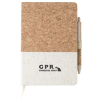 View Image 1 of 4 of DISC Cork Notebook & Pen