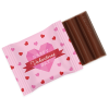 View Image 1 of 4 of 3 Baton Milk Chocolate Bar Wrapper - Valentine's Design