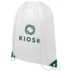 View Image 1 of 5 of Oriole Drawstring Bag - White - Printed