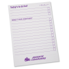 View Image 1 of 6 of A5 25 Sheet Notepad - Today's List Design