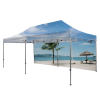 View Image 1 of 8 of DISC Event Gazebo - 3m x 6m - Printed Roof & Inside Wall