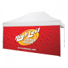 View Image 1 of 8 of DISC Event Gazebo - 3m x 3m - Printed Roof & Outside Wall