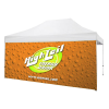 View Image 1 of 8 of DISC Event Gazebo - 3m x 4.5m - Printed Roof & Outdoor Wall