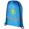 View Image 1 of 3 of DISC Oriole Reflective Drawstring Bag - Digital Print