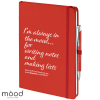 View Image 1 of 9 of Mood Soft Feel Notebook & Engraved Pen