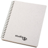 View Image 1 of 5 of Bianco A5 Cotton Notebook - Budget Print