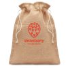 View Image 1 of 1 of Jute Gift Sack - Small