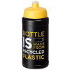 View Image 1 of 1 of 500ml Recycled Baseline Water Bottle - Black - Sport Lid