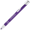 View Image 1 of 4 of Beck Soft Feel Stylus Pen - Engraved