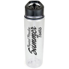 View Image 1 of 4 of Evander 725ml Sports Bottle - Clear - 3 Day