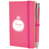 View Image 1 of 3 of A6 Soft Touch Notebook with Colour Matt Pen