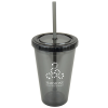 View Image 1 of 2 of Sphere Tumbler & Straw