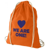View Image 1 of 11 of Oregon Cotton Drawstring Bag - Colours - 3 Day