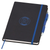 View Image 1 of 9 of Noir A5 Notebook with Curvy Pen - 3 Day