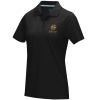 View Image 1 of 4 of Graphite Organic Cotton Women's Polo - Printed