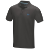 View Image 1 of 4 of Graphite Organic Cotton Polo - Embroidered