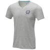 View Image 1 of 3 of Kawartha Men's Organic Cotton V-Neck T-Shirt - Printed