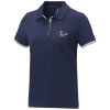 View Image 1 of 4 of Morgan Women's Duo Tone Polo - Embroidered