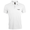 View Image 1 of 4 of SOL's Prime Polo - White - Printed