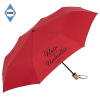 View Image 1 of 10 of FARE Eco Mini Manual Umbrella with Wooden Handle