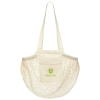 View Image 1 of 5 of Pune Organic Cotton Mesh Tote - Natural