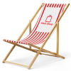 View Image 1 of 7 of Beech Deck Chair