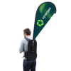 View Image 1 of 5 of Backpack Flag - Teardrop - Single Sided Print