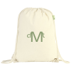 View Image 1 of 2 of Canterbury 5oz Recycled Cotton Drawstring Bag