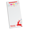 View Image 1 of 1 of Slimline 50 Sheet Notepad - Christmas Design