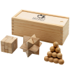 View Image 1 of 3 of Brainiac Wooden Puzzle Set