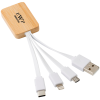View Image 1 of 4 of DISC Bamboo Charging Cable