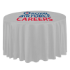 View Image 1 of 1 of 6ft Premium Table Cloth - Round - Full Drop