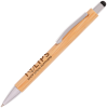 View Image 1 of 2 of Travis Bamboo Stylus Pen - Engraved