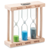 View Image 1 of 5 of Set of 3 Wooden Sand Timer