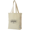 View Image 1 of 2 of Dunham 10oz Recycled Cotton Tote - Printed