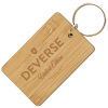 View Image 1 of 3 of Rectangle Wooden Keyring