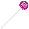 View Image 1 of 3 of Recycled Round Drink Stirrer - White