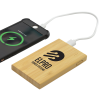 View Image 1 of 3 of Bamboo Power Bank - 4000mAh