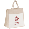View Image 1 of 1 of Windsor Jute Tote - Printed