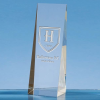 View Image 1 of 1 of 195-mm Optical Crystal Wedge Rectangle Award