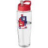 View Image 1 of 5 of Tempo Sports Bottle - Spout Lid - Clear