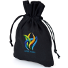 View Image 1 of 1 of Cotton Drawstring Pouch - Digital Print