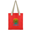 View Image 1 of 2 of Hegarty Canvas Tote Bag - Digital Print