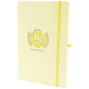 View Image 1 of 3 of A5 Soft Touch Pastel Notebook - Debossed