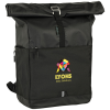 View Image 1 of 4 of Westerham Recycled Roll-Top Laptop Backpack - Digital Print