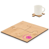 View Image 1 of 4 of Bamboo Puzzle Coaster