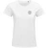 View Image 1 of 3 of SOL's Pioneer Women's Organic Cotton T-Shirt - White