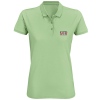 View Image 1 of 8 of SOL's Planet Women's Organic Cotton Polo - Colours - Embroidered